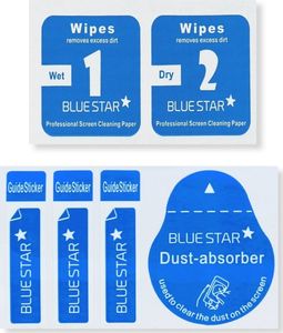 Partner Tele.com Szkło hartowane Blue Star - do Samsung Galaxy A7 2018 2