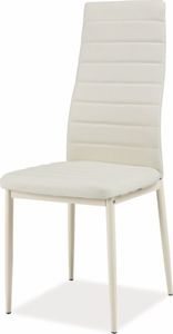 Selsey Krzesło tapicerowane Lastad kremowe 1