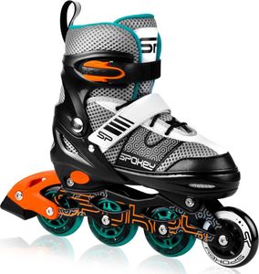 Rolki Spokey Arya rekreacyjne regulowane czarne r. 28-32 2