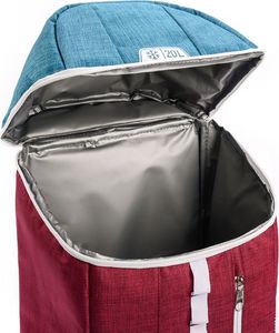 Meteor PLECAK TERMICZNY METEOR ARCTIC 20 L czerwony/niebieski 4