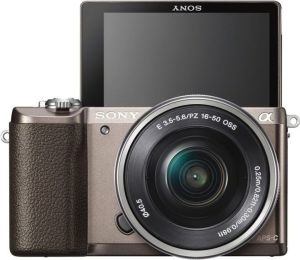 Aparat cyfrowy Sony ILCE-5100LT Brązowy + SEL-P 16-50 4