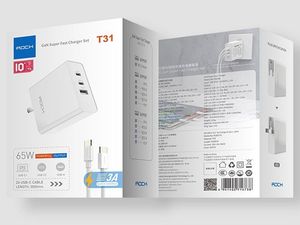 Ładowarka Rock T31 1x USB-A 2x USB-C 3 A (02361) 3
