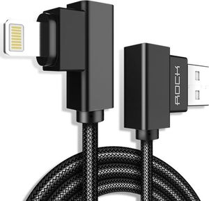 Kabel USB Rock Space Kabel USB ROCK L-shape Lightning do iPhone 100cm 1