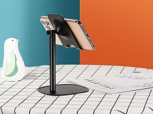 Podstawka Rock ROCK Stojak Podstawka Uchwyt na Telefon : Kolor - czarny 3