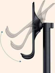 Podstawka Rock ROCK Stojak Podstawka Uchwyt na Telefon : Kolor - czarny 4