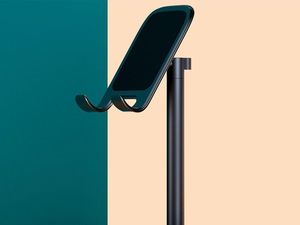 Podstawka Rock ROCK Stojak Podstawka Uchwyt na Telefon : Kolor - czarny 6