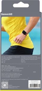 Baseus BASEUS Pasek do Apple Watch 3/4/5/6/SE 38-40mm : Kolor - szary/żółty 8