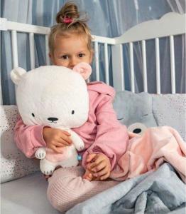 Szumisie Szumiś z kołysankami Ecru/ Róż 6m+ 2