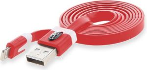 Kabel USB Savio USB-A - Lightning 1 m Czerwony (SAVIO CL-74) 1