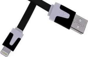 Kabel USB Savio USB-A - Lightning 1 m Czarny (SAVIO CL-73) 2