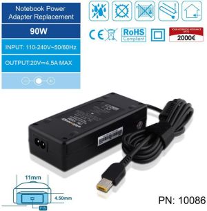 Zasilacz do laptopa Whitenergy 90 W, 4.5 mm, 4.5 A,  (10086) 5