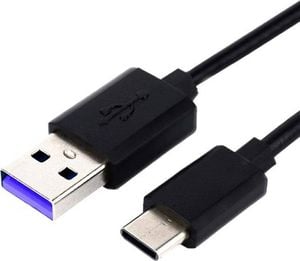 Kabel USB Aptel USB-A - USB-C 1 m Czarny (4430-uniw) 1