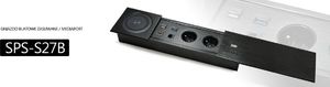 Spacetronik Gniazdo Blatowe z Ładowarką HDMI 2xUSB CAT6 Zasuwane Spacetronik SPS-S27B 4