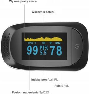 Pulsoksymetr Tech-Protect 8