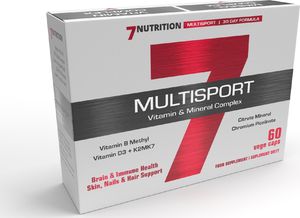 7NUTRITION 7Nutrition Multisport Vitamin Mineral - 60vcaps. Witaminy i minerały 1