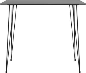 vidaXL VidaXL 5-częściowy zestaw mebli barowych, czarno-szary 3