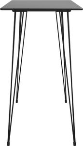 vidaXL VidaXL 5-częściowy zestaw mebli barowych, czarno-szary 4