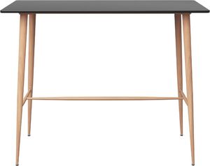 vidaXL VidaXL 7-częściowy zestaw mebli barowych, czarny 3