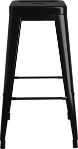 vidaXL VidaXL 7-częściowy zestaw mebli barowych, czarny 8