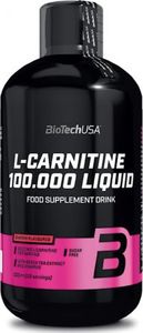 Bio Tech BioTech L-Carnitine 100.000 500ml L-karnityna w płynie 1
