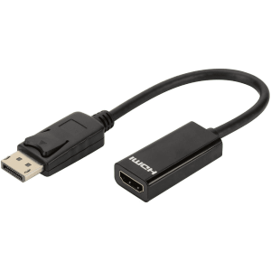 Adapter AV Digitus DisplayPort - HDMI czarny (AK-340400-001-S) 1
