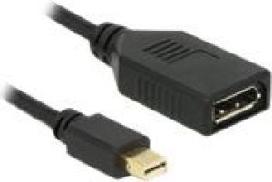 Adapter AV Delock DisplayPort Mini - DisplayPort czarny (65554) 2
