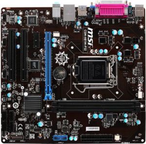 Płyta główna MSI CSM-H81M-P32, Socket LGA1150, Intel H81, 2x DDR3, USB, PCI-E, mATX (007846-002R) 5
