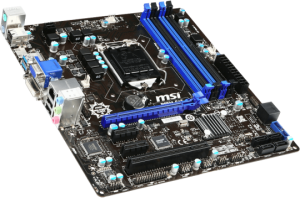 Płyta główna MSI CSM-B85M-E45, Socket LGA1150, Intel B85, 4x DDR3, USB 3.0, HDMI, DVI, PCI-E, mATX, (007817-003R) 2