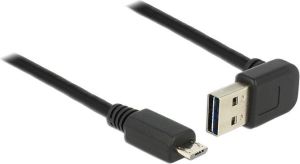 Kabel USB Delock EASY-USB 2.0-A-microB, M-M, 1m, kątowy 83535 1