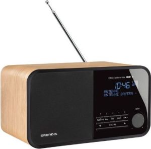 Radio Grundig TR 2500 DAB+, czarno-drewniane (GRR3020) 3