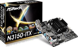 Płyta główna ASRock N3150-ITX, N3150, DualDDR3-1600, SATA3, HDMI, DVI, DP, USB 3.0, mITX (N3150-ITX) 1