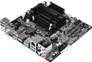 Płyta główna ASRock N3150-ITX, N3150, DualDDR3-1600, SATA3, HDMI, DVI, DP, USB 3.0, mITX (N3150-ITX) 2