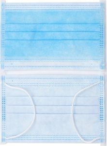 Kemer Maseczka ochronna 3-warstwowa kosmetyczna, jednorazowa - op. 50 sztuk uniwersalny 2