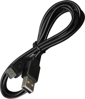 Kabel USB Msonic microUSB-USB, B-A, M-M, 1.5m, czarny (MLU515NK) 1