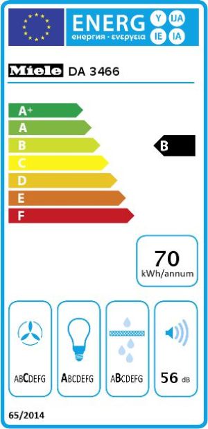 Okap Miele DA 3466 stal 4