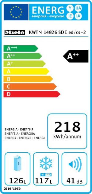 Lodówka Miele KWTN 14826 SDE ed/cs-2 5