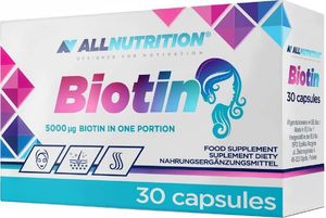 ALLNUTRITION Allnutrition - Biotin - 30 kaps uniwersalny 1