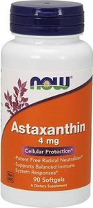 NOW Now - Astaxanthin 4mg - 90 kaps uniwersalny 1