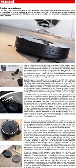Robot sprzątający Miele Robot sprzatający Scout RX 1 Czarny 12