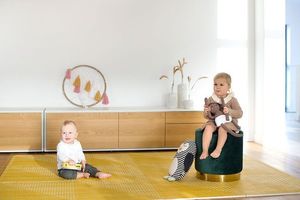 TODDLEKIND Mata do zabawy piankowa podłogowa Prettier Playmat Earth Mustard Flower 11