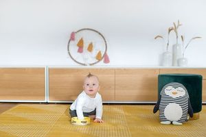 TODDLEKIND Mata do zabawy piankowa podłogowa Prettier Playmat Earth Mustard Flower 13