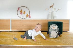 TODDLEKIND Mata do zabawy piankowa podłogowa Prettier Playmat Earth Mustard Flower 14