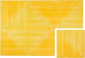 TODDLEKIND Mata do zabawy piankowa podłogowa Prettier Playmat Earth Mustard Flower 6