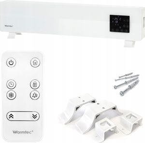 Grzejnik Warmtec Grzejnik konwektorowy szklany EGL-1000 Warmtec 1