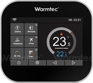 Warmtec Regulator sterownik temperatury WARMTEC ITS z WiFi 1