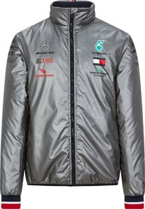 Kurtka męska Mercedes AMG Petronas F1 Team Kurtka Padded 2020 szara r. XXL (15128-1024) 1