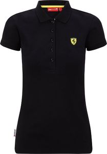 Scuderia Ferrari F1 Team Polo Damskie Logo czarne Ferrari F1 Team 2020 XL 1