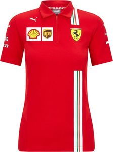 Scuderia Ferrari F1 Team Koszulka polo damska czerwona Team Ferrari F1 2020 L 1