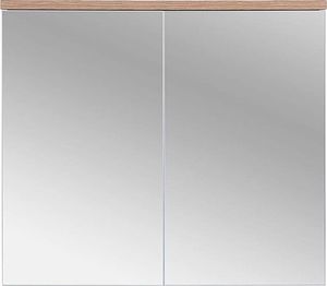 Elior Szafka łazienkowa z lustrem Marsylia 6X 80 cm - Biały 1