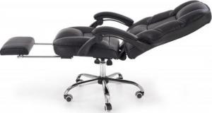 Krzesło biurowe Halmar Alvin Czarne 4